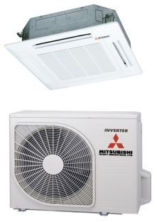 Mitsubishi H.I. FDT 140 VH Single Split inverter warmtepomp